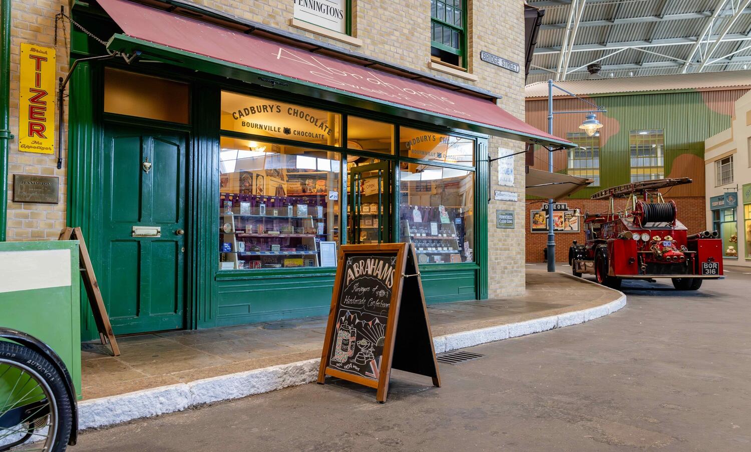 External of our sweet shop