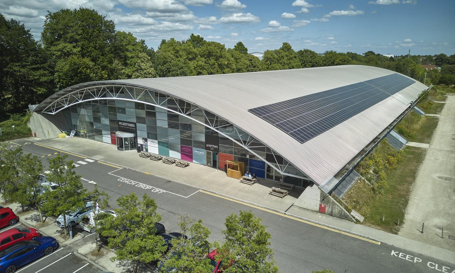 External shot of Milestones Museum
