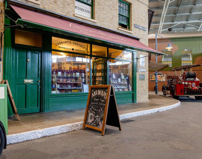 External of our sweet shop